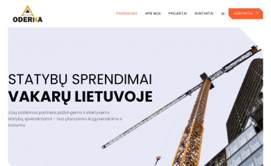 oderna.lt screenshot