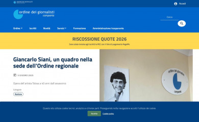 odg.campania.it screenshot