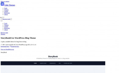 StoryBook screenshot