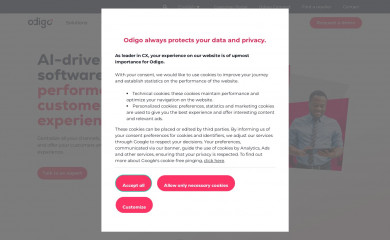 odigo.com screenshot