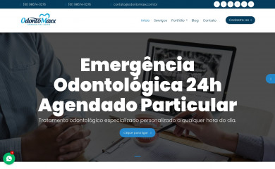 odontomaxx.com.br screenshot