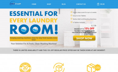 odorcrushstore.com screenshot