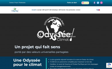 odyssee-climat.com screenshot