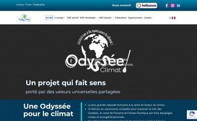 odyssee-climat.com screenshot