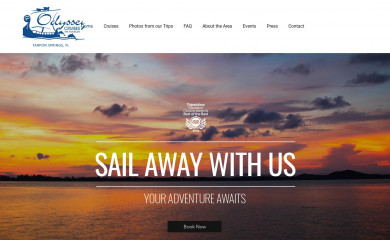 odysseycruises.net screenshot