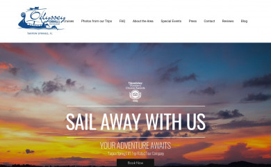 odysseycruises.net screenshot