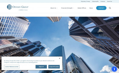odysseygroup.com screenshot