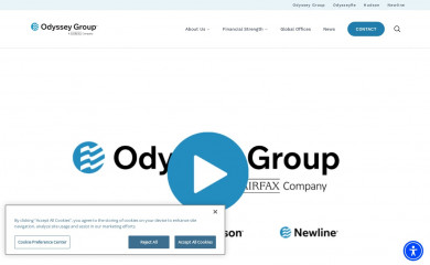 odysseygroup.com screenshot