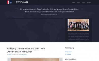 oevp-plainfeld.at screenshot