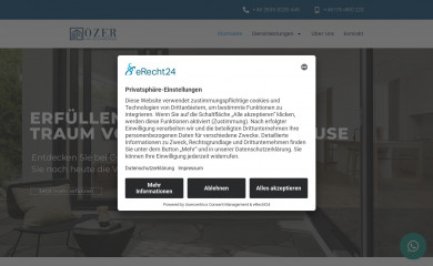 oezergmbh.de screenshot