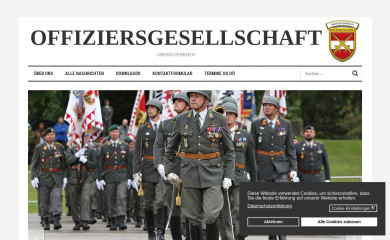 offiziere-oberoesterreich.at screenshot