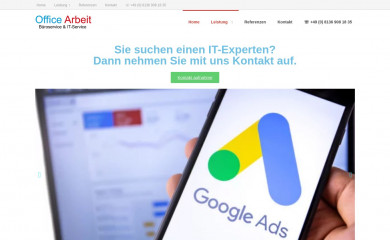office-arbeit.de screenshot