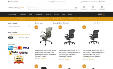 officechairatwork.com screenshot