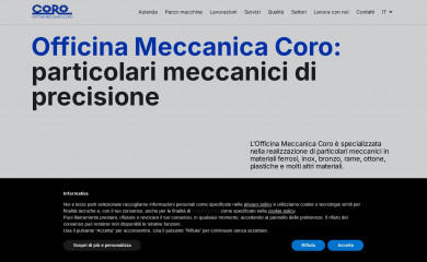 officinacoro.it screenshot
