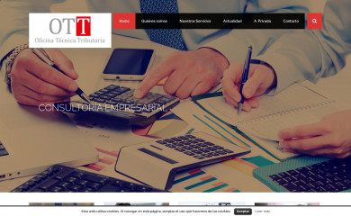 oficinatecnicatributaria.es screenshot