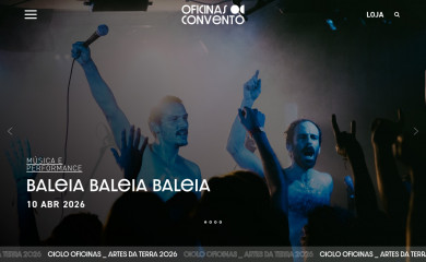 oficinasdoconvento.com screenshot