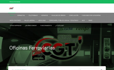 oficinasferroviarias.es screenshot