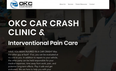 okcpain.com screenshot