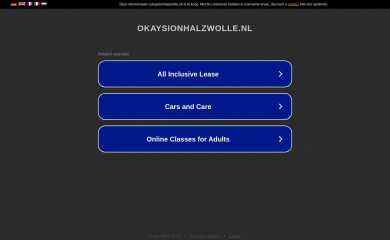okaysionhalzwolle.nl screenshot