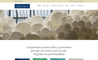 okeanis.es screenshot