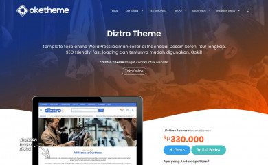 Diztro screenshot