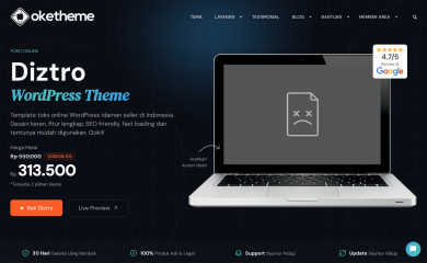 Diztro screenshot