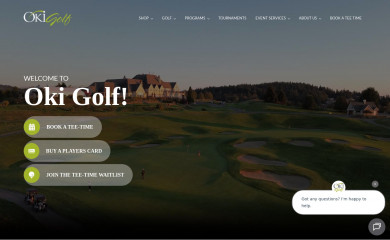 okigolf.com screenshot