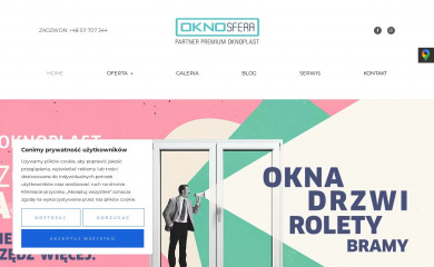 oknosfera.com.pl screenshot