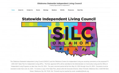 oksilc.org screenshot