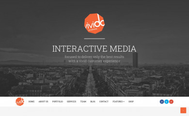Vivido WordPress Theme screenshot