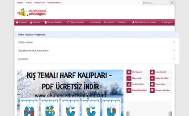 okuloncesietkinligim.com screenshot