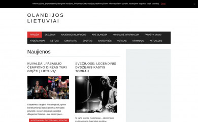 olandijoslietuviai.lt screenshot