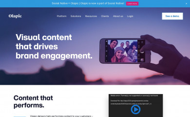 olapic.com screenshot