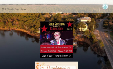 oldfloridafishhouse.com screenshot