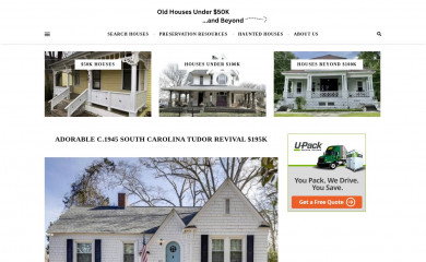 oldhousesunder50k.com screenshot