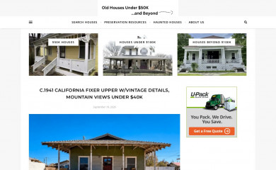 oldhousesunder50k.com screenshot