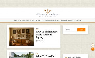 oldhousetonewhome.net screenshot