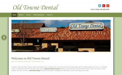 oldtownedental.com screenshot
