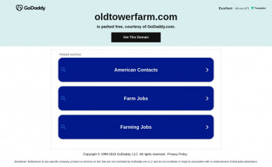 oldtowerfarm.com screenshot