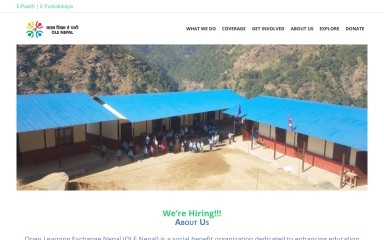 olenepal.org screenshot