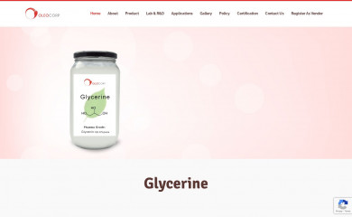 oleocorp.com screenshot