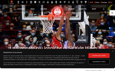 olimpiamilano.com screenshot