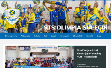 olimpiasulecin.pl screenshot