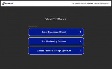olicrypto.com screenshot