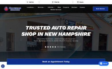 oliverianauto.com screenshot