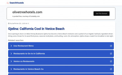 olivetreehotels.com screenshot