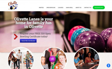 olivettelanes.com screenshot