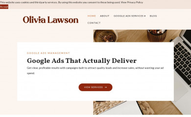olivialawson.co screenshot