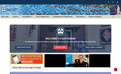 ollparish.org screenshot