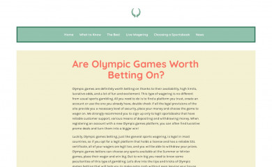 olympiclao.org screenshot